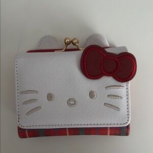 Hello Kitty Red and White Wallet